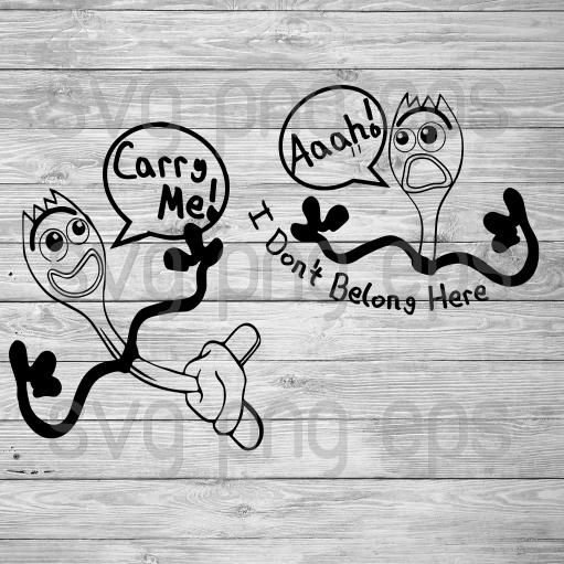 Toy Story 4 Christmas Svg