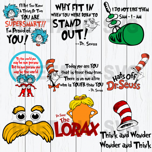 Why fit in when you stand out SVG bundle