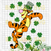 Tigger Winnie Pooh St Patick Day Svg