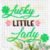 Lucky Little Lady Svg