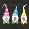 3 Gnomies Happy Easter Svg