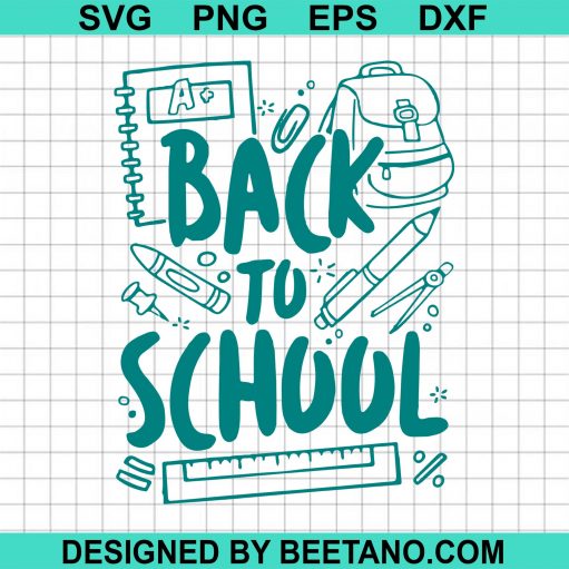 Back To School Svg