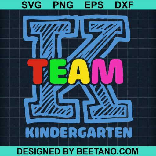 Kindergarten Team svg