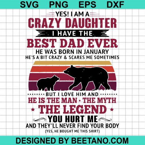 January Yes I am a crazy Daughter