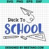 Back To School Svg