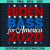 Biden Bass For America 2020 Svg