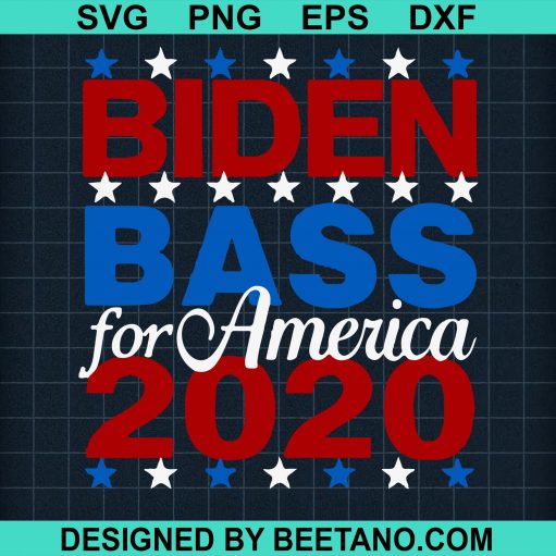 Biden Bass For America 2020 Svg