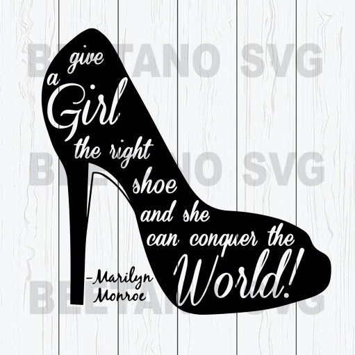 The Right Shoe Svg