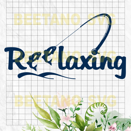 Relaxing Cutting Files For Cricut, SVG, DXF, EPS, PNG Instant Download