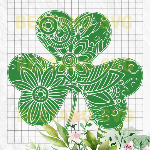 Mandala lucky charm svg