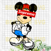 Mickey Supreme Svg