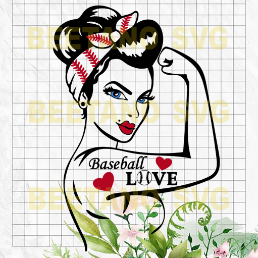 Baseball love Svg