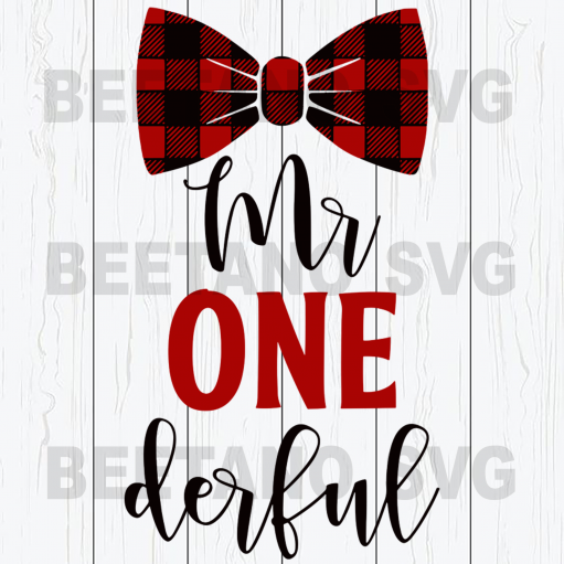 Mr Onederful Svg, Svg Files For Cricut, SVG, DXF, EPS, PNG Instant Download