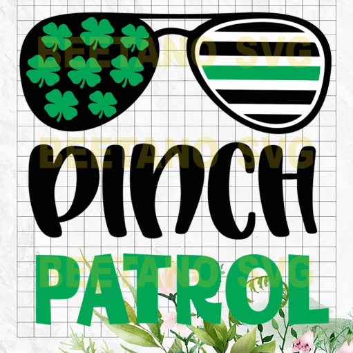 Pinch Patrol Cutting Files For Cricut, SVG, DXF, EPS, PNG Instant Download
