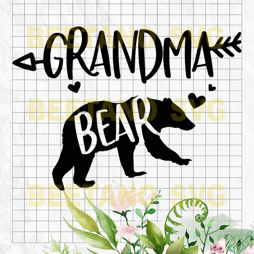 Grandma Bear Cutting Files