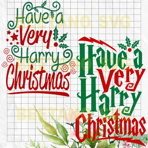 Have A Very Harry Christmas Svg