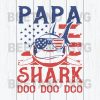 Papa Shark Doo Doo Doo Svg Files, Papa Shark Svg Files, Shark Svg Files, Papa Svg, Family Svg