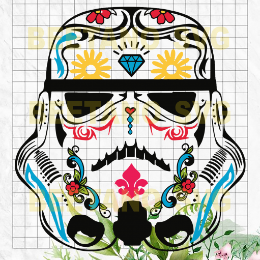 Mandala Storm Trooper Svg