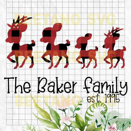 The Baker Family Svg