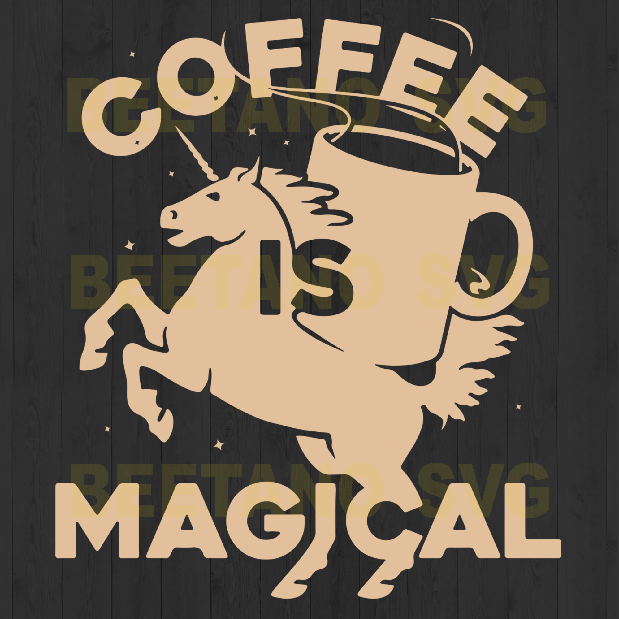 Coffee Is Magical Unicorn Svg Unicorn Svg