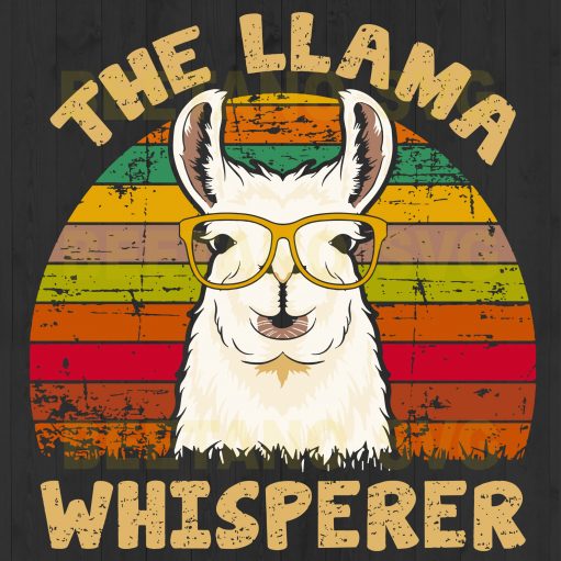 The llama whispered svg