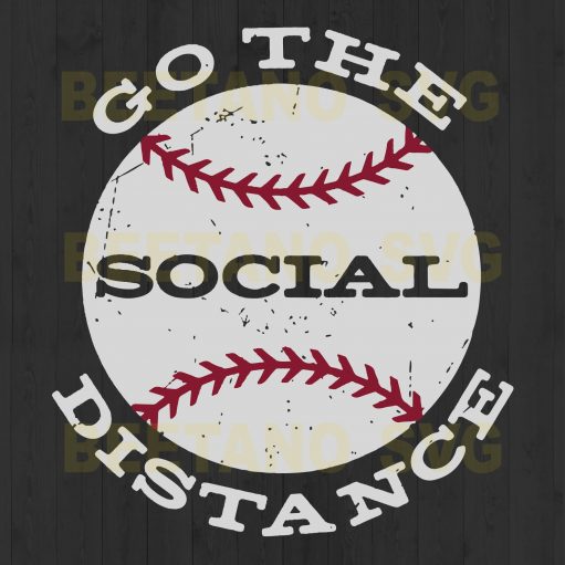Go The Social Distance Softball