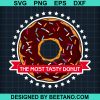 The Most Tasty Donut Svg