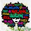 Melanin Queen Svg