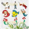 Mermaid Character Svg