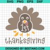 1St Thanksgiving Svg