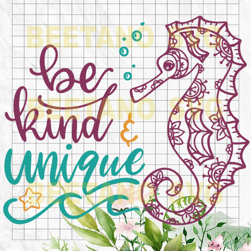 Seahorse Cutting Files For Cricut, Svg, Dxf, Eps, Png Instant Download