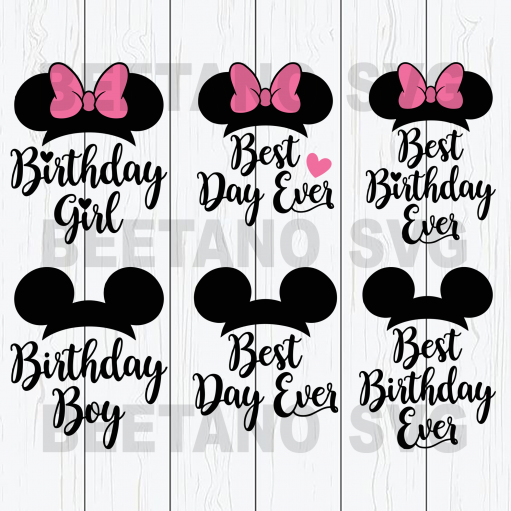 Disney Birthday Girl Boy