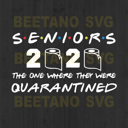 The One Where They Were Quarantined Svg