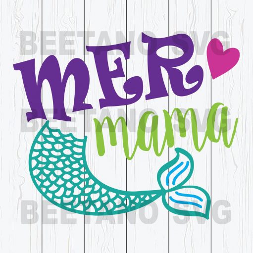 Mermama Svg