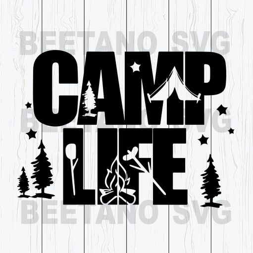 Camping Life Svg