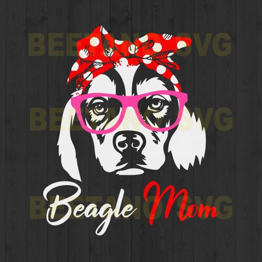 Beagle Mom Svg