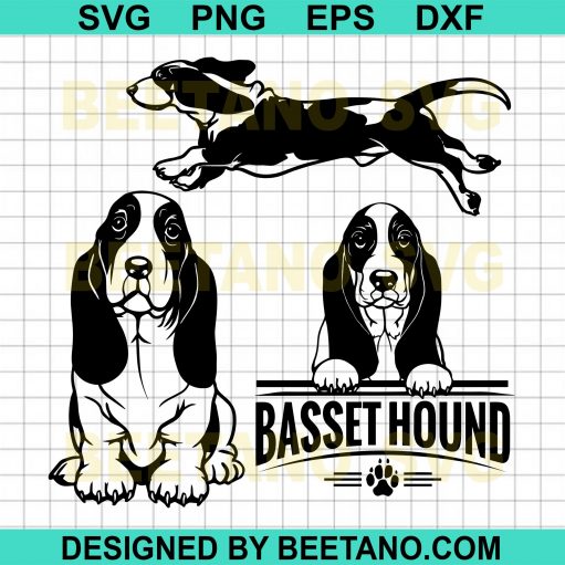 The Basset Hound svg