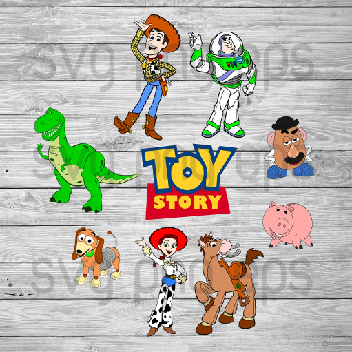 Toy story christmas svg, toy story character bundle svg, toy story Woody, Buzz Lightyear svg vector png for cricut t shirt - BeetanoSVG Scalable Vector Graphics