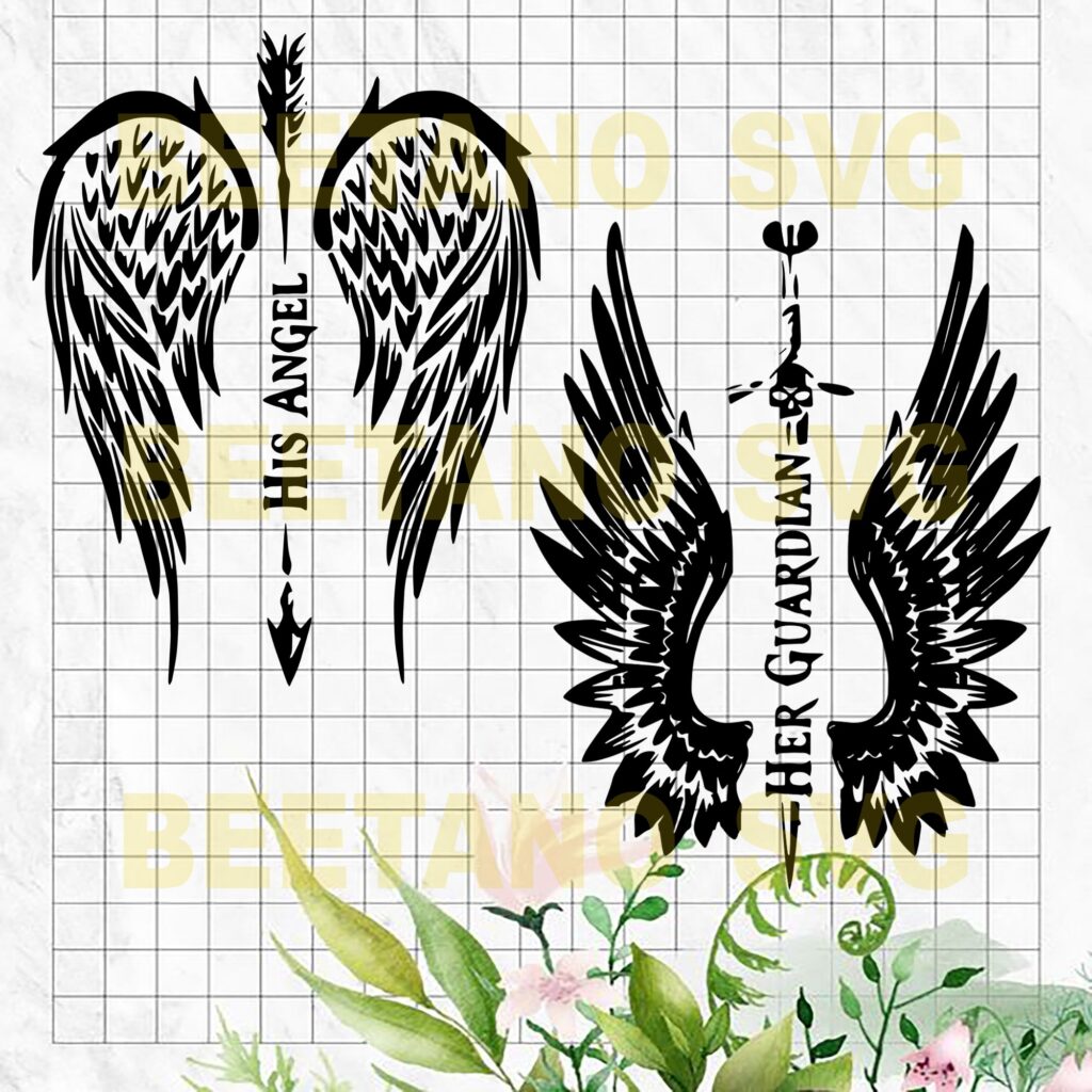 Angel Wings Svg Files