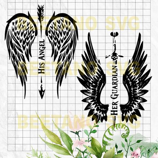 Angel wings svg files
