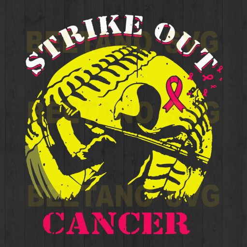 Strike Out Breast Cancer Svg