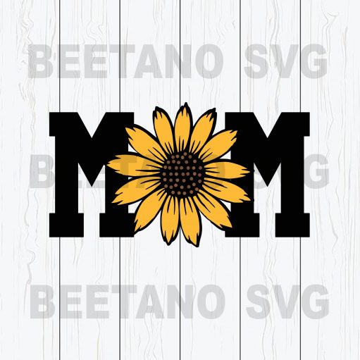 Sunflower Mom Svg