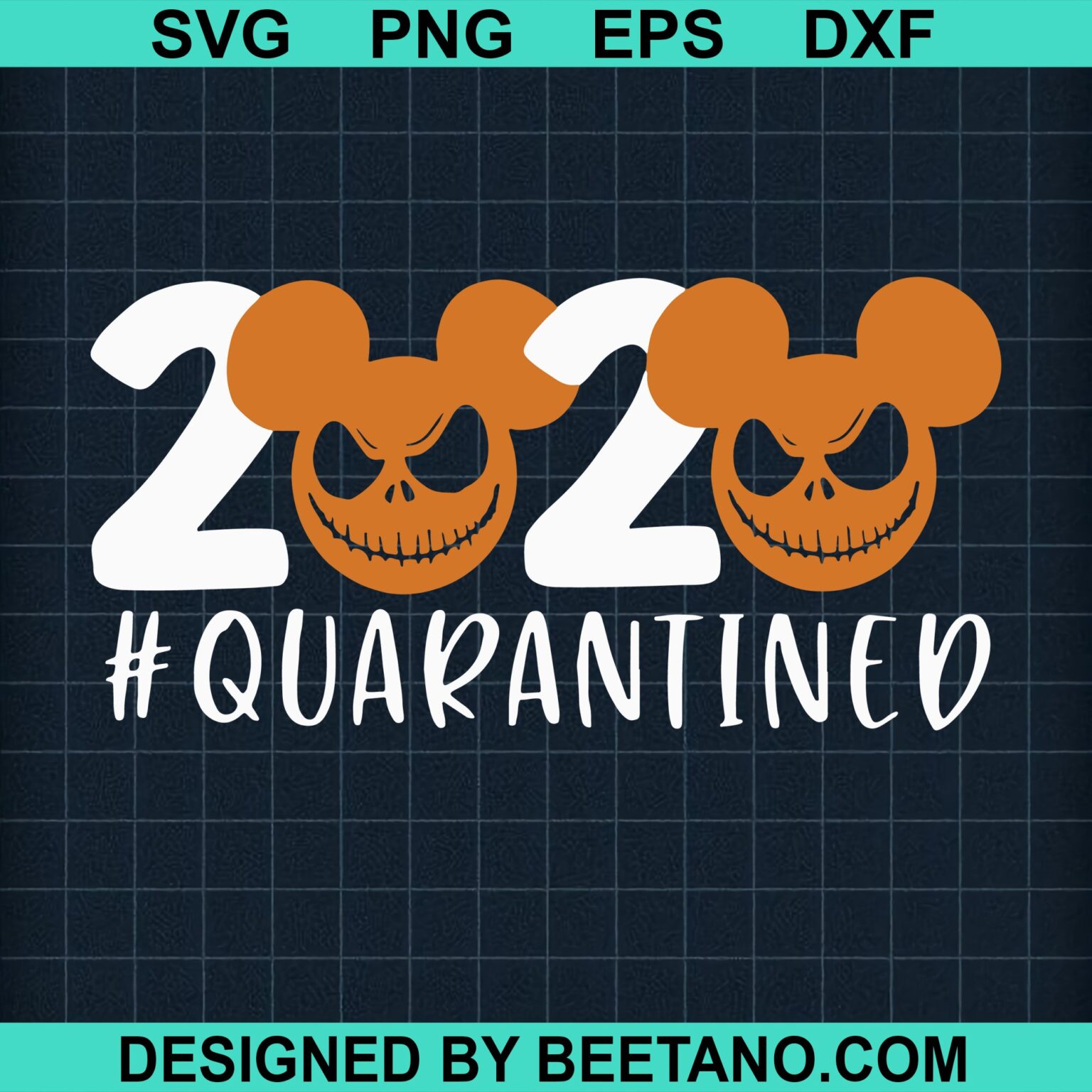 2020 quarantined halloween mickey