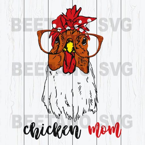 Chicken Mom Svg
