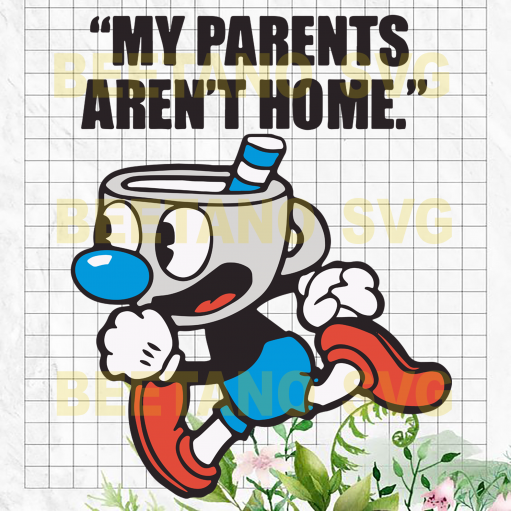 My parents aren't home Svg