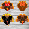 Mickey Thanksgiving Svg