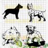 Pibull Dog Svg Bundle