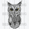 Mandala Owl Svg