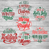 Merry Christmas Bundle Svg