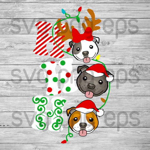 Ho ho ho svg christmas svg, christmas svg files, Ho Ho Ho svg dxf png, Ho Ho Ho svg, ho ho ho dog face svg, Ho Ho Ho pets clipart, Christmas dog lover